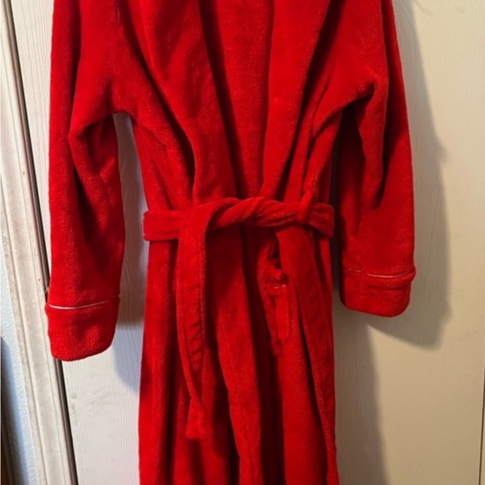 Victoria's Secret Red Plush Robe